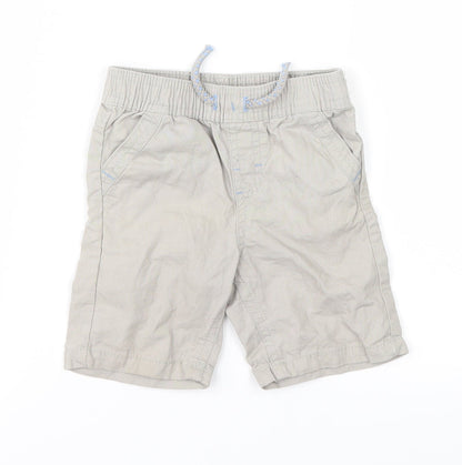 Front view of Primark Baby Grey Cargo Leggings, size 9-12, Months
