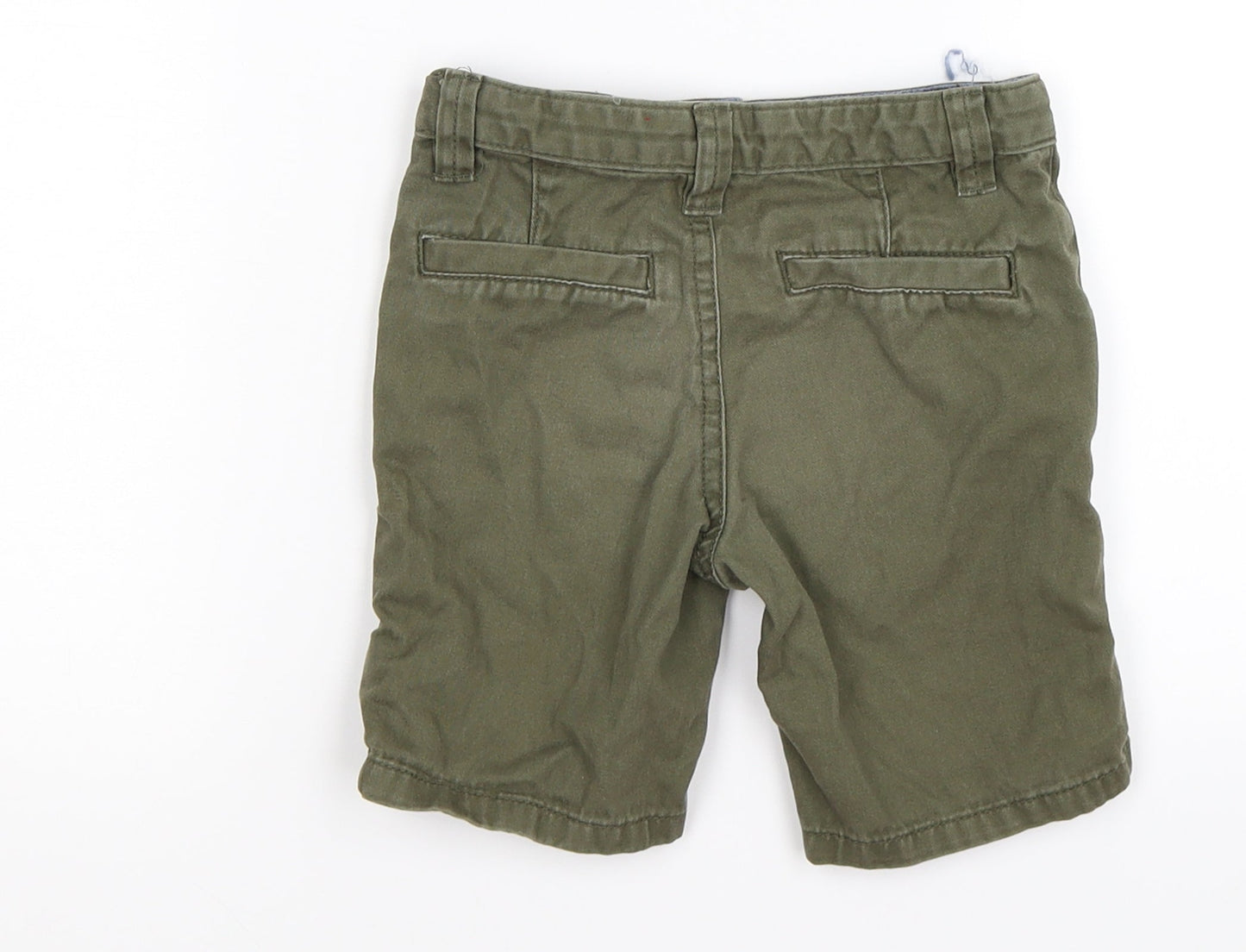 denim co Boys Green  Denim Chino Shorts Size 2-3 Years