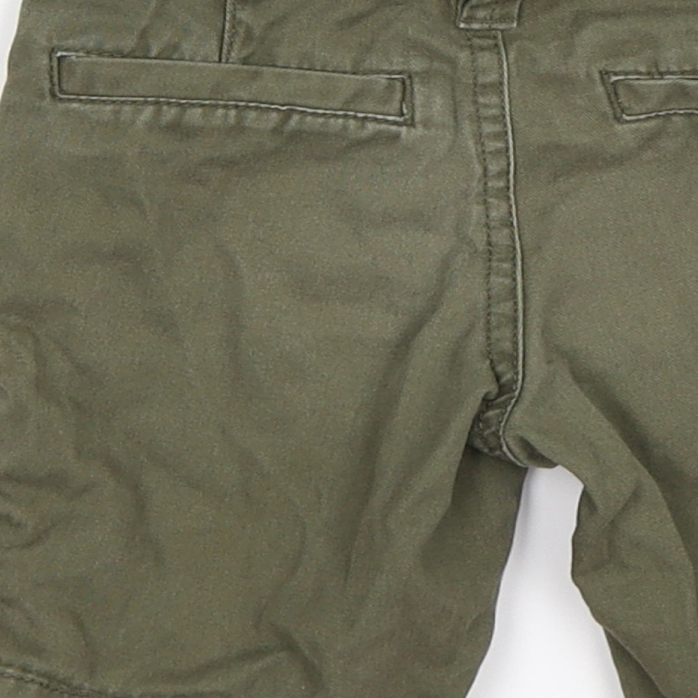 denim co Boys Green  Denim Chino Shorts Size 2-3 Years