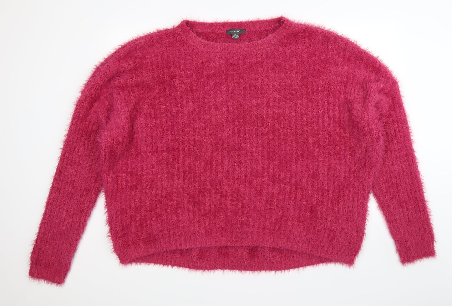 Primark Womens Pink  Knit Pullover Jumper Size 2XL  - super soft