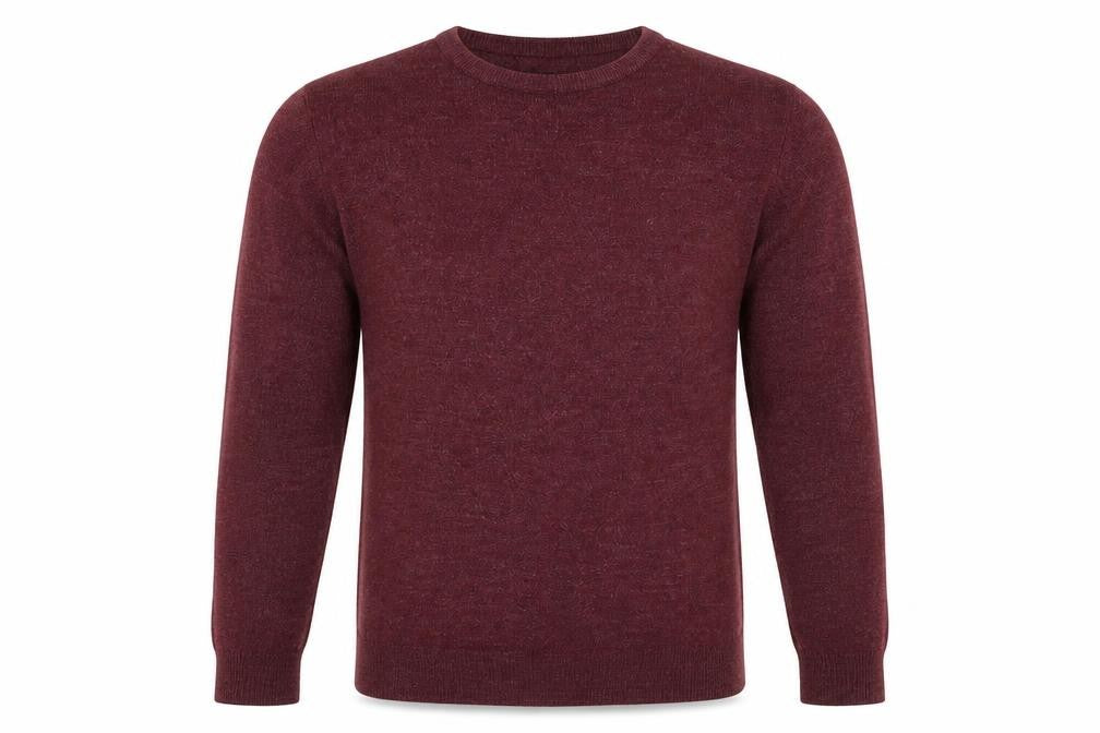 Cedarwood State Mens Red Knit Pullover Jumper Size M