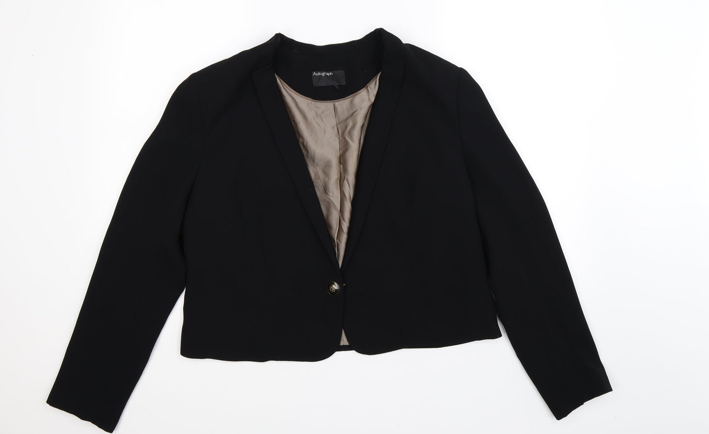 Autograph Womens Black   Jacket  Size 16