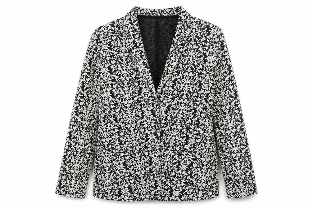 NEXT Womens Black Floral  Jacket  Size 16