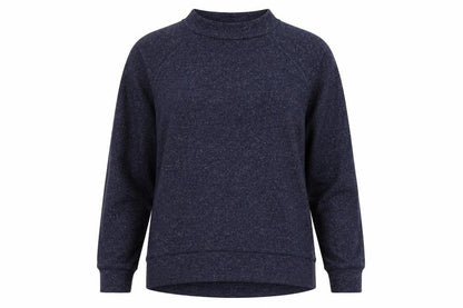 Front view of F&F women’s blue knit jumper, size UK 8