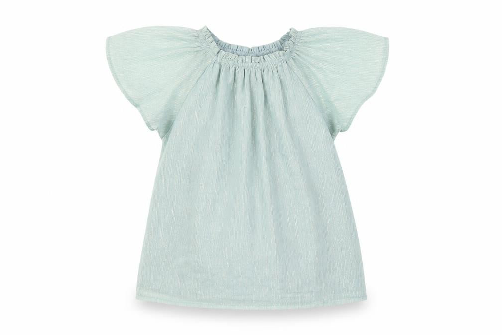NEXT Girls Green   Basic Blouse Size 9 Years