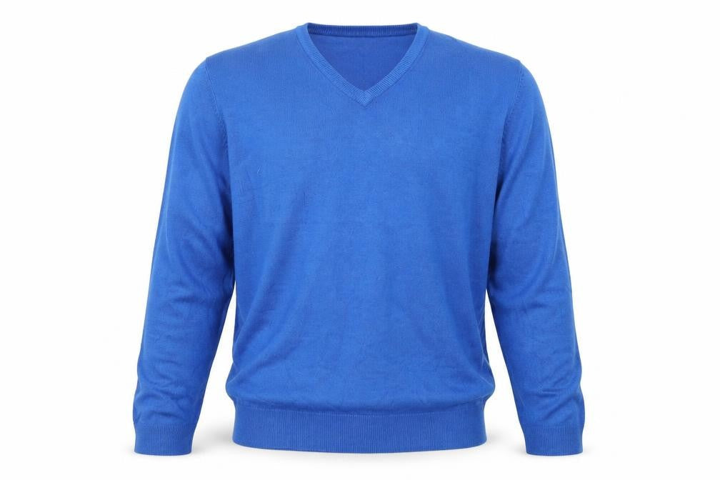 Marks & Spencer Mens Blue   Henley Sweatshirt Size S