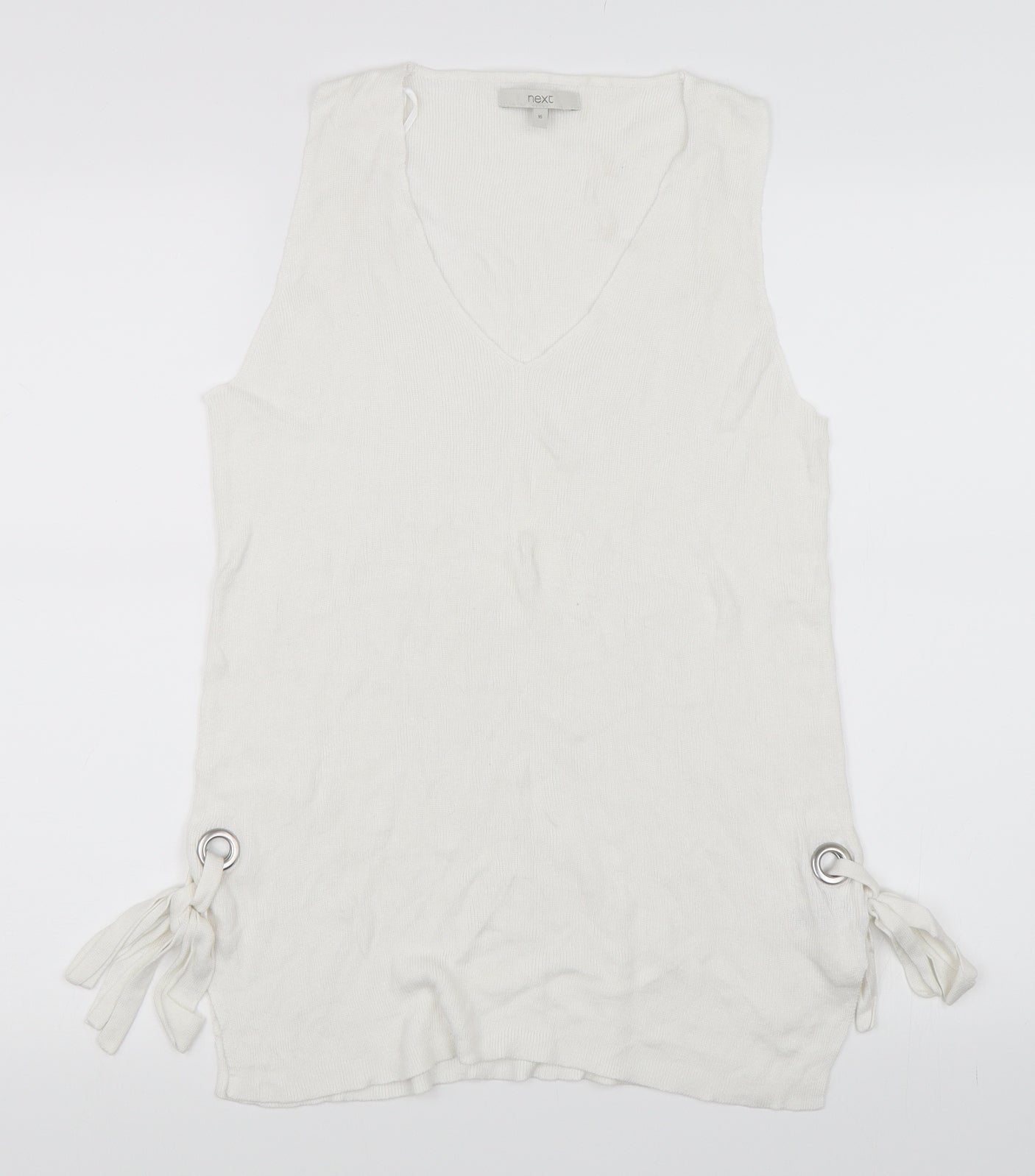 NEXT Womens White   Pullover Jumper Size 16