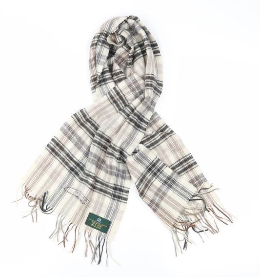 the collection Unisex Beige Plaid   Scarf