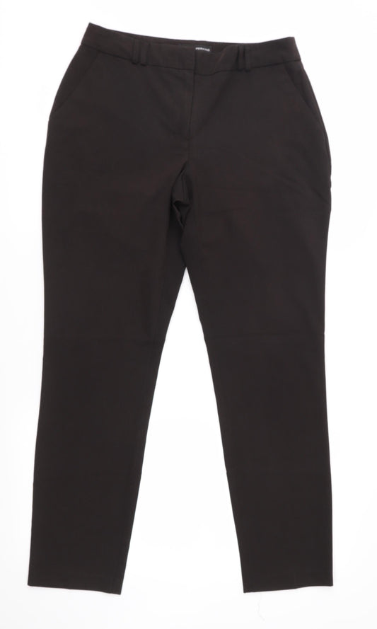 Dorothy Perkins Womens Black   Trousers  Size 10 L27 in