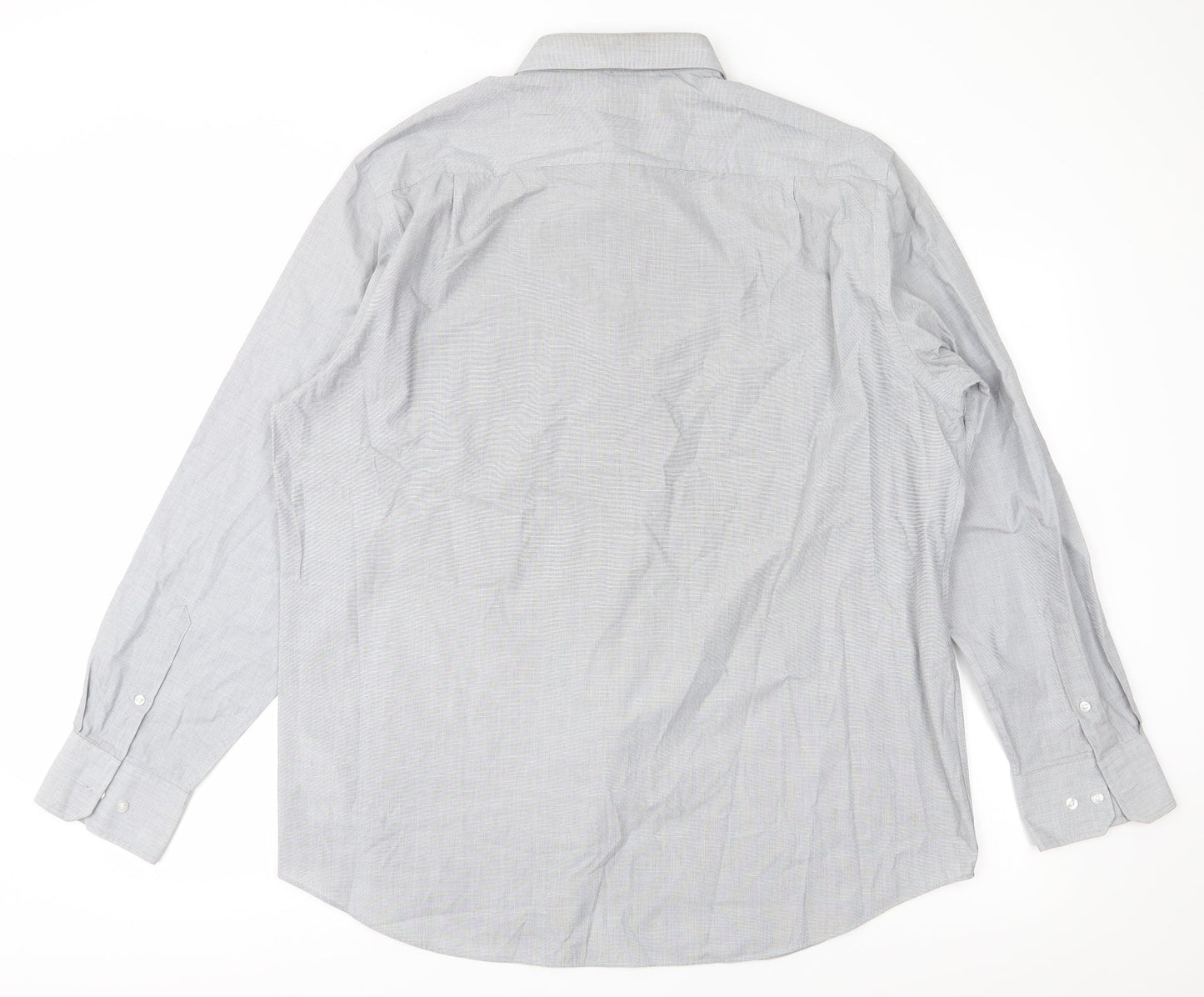 Debehams Mens Grey    Button-Up Size 48