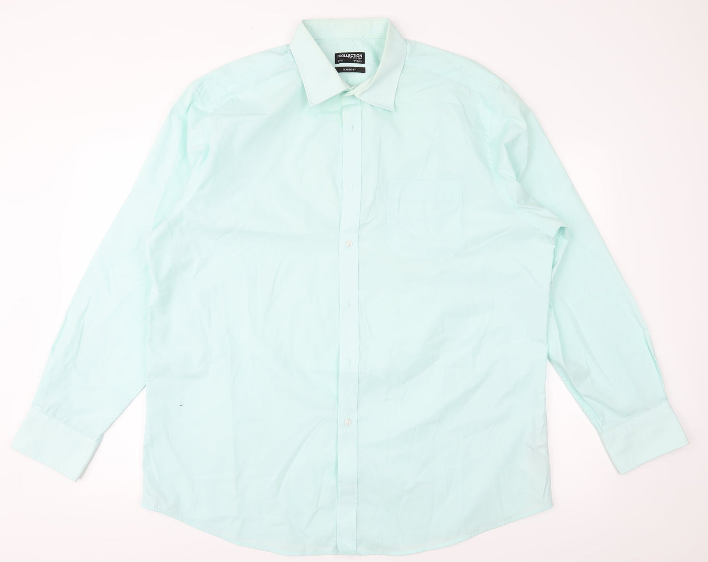 Debenhams Mens Green    Button-Up Size 44