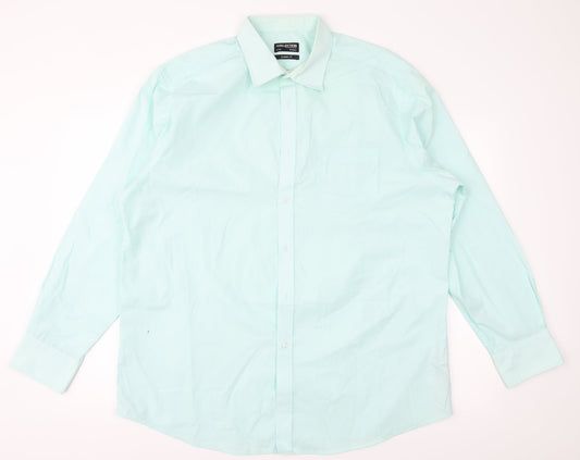 Debenhams Mens Green    Button-Up Size 44