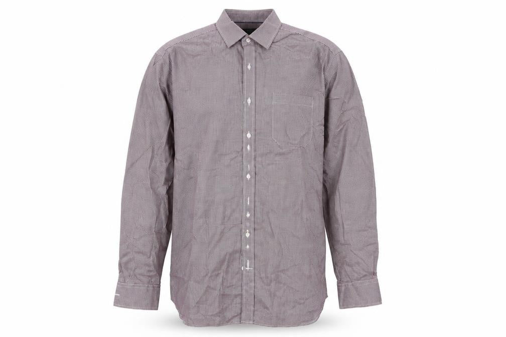 Marks & Spencer Mens Red    Button-Up Size 44