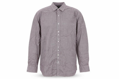 Front view of Marks & Spencer men’s red button-up, size 44