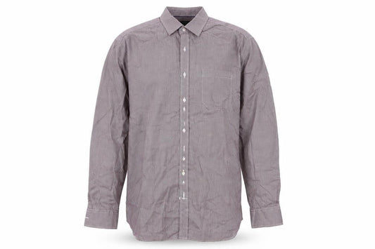 Front view of Marks & Spencer men’s red button-up, size 44