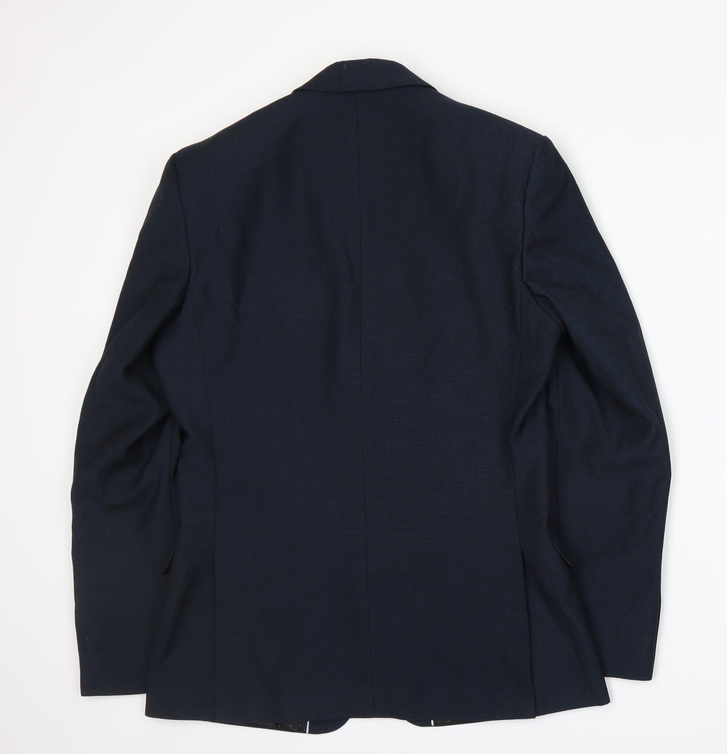 Limehaus Mens Blue   Jacket Suit Jacket Size S
