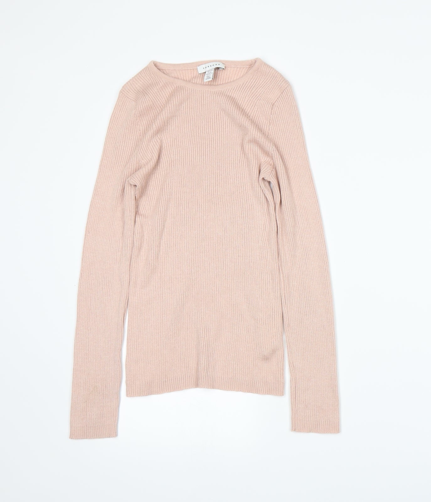 Topshop Womens Pink   Pullover Jumper Size XS