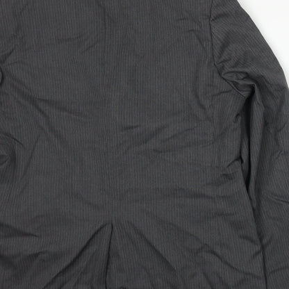 Brand and care label for George men’s grey jacket suit jacket, size L
