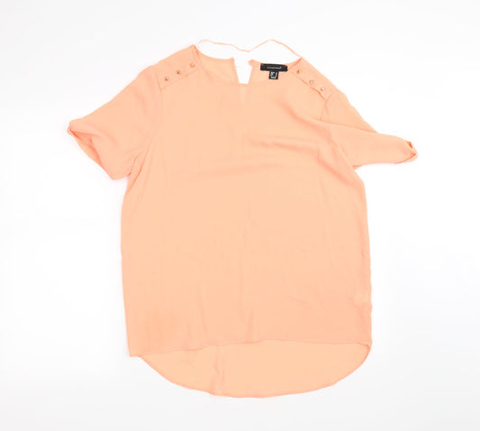 Atmosphere Womens Orange   Basic Blouse Size 12