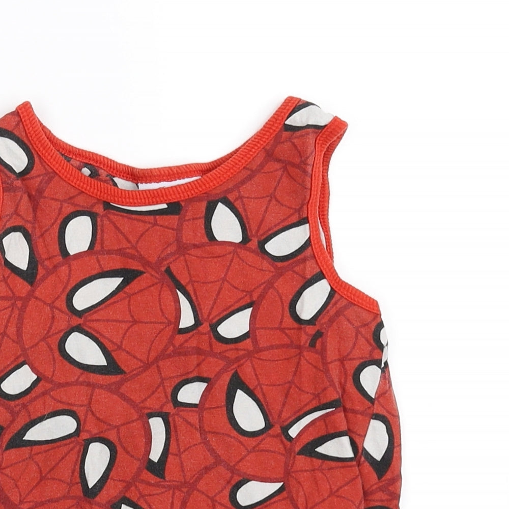 sider man Boys Purple   Basic Tank Size 3-4 Years