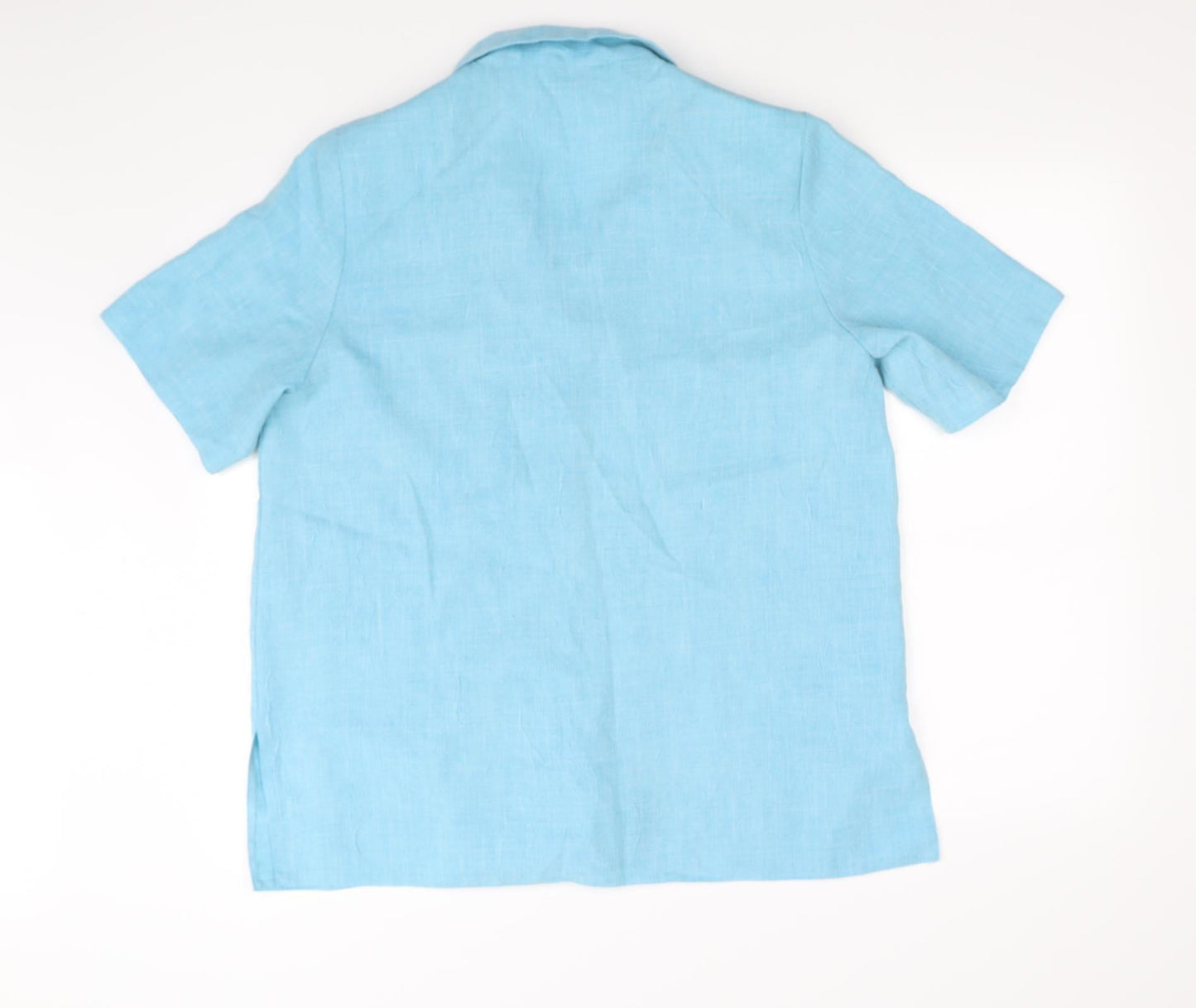classic fringe Womens Blue   Basic Polo Size 18
