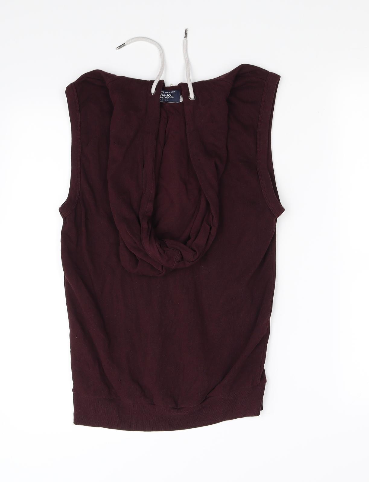 Topman Womens Purple   Gilet Jacket Size XS