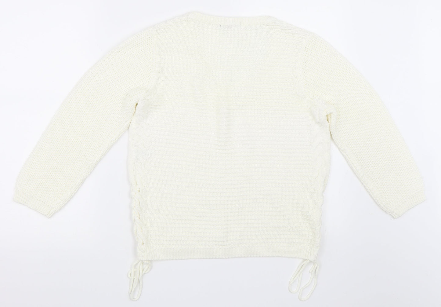 TU Womens Ivory   Pullover Jumper Size 12