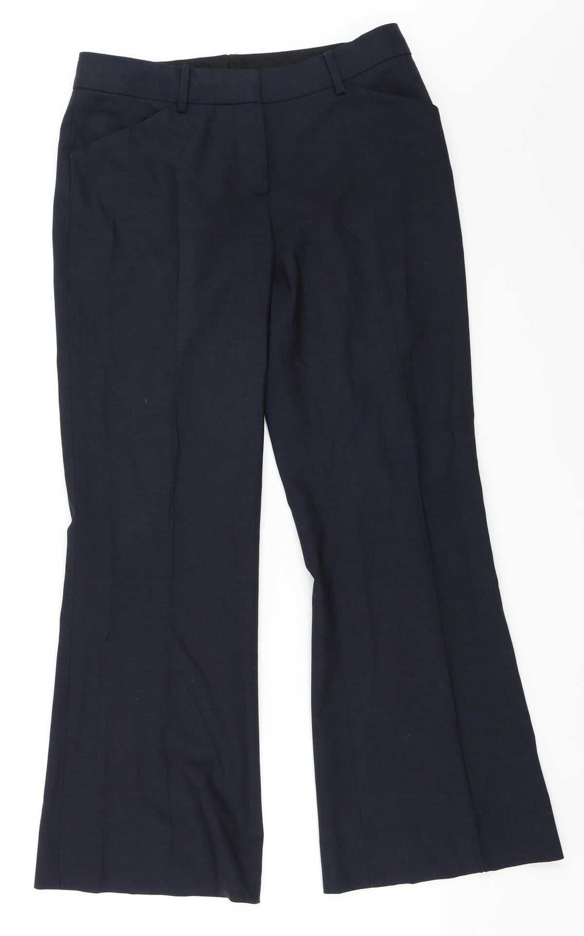 Preworn Womens Blue   Trousers  Size 8 L27 in