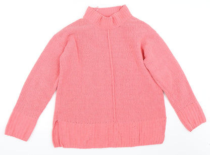 Additional front view of Marks & Spencer women’s pink jumper, size S