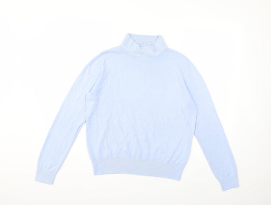 Marks and Spencer Womens Blue  Knit Pullover Jumper Size 14