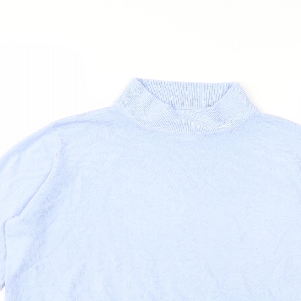 Marks and Spencer Womens Blue  Knit Pullover Jumper Size 14