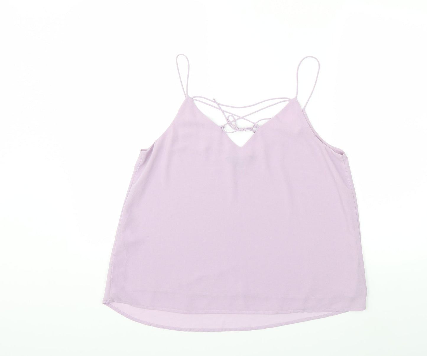New Look Womens Pink   Basic Tank Size 12