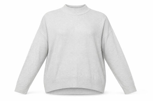 Front view of Primark women’s green jumper, size UK 12