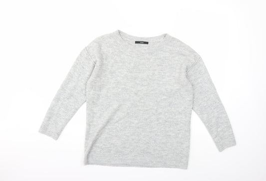 George Womens Grey  Knit Pullover Jumper Size 12