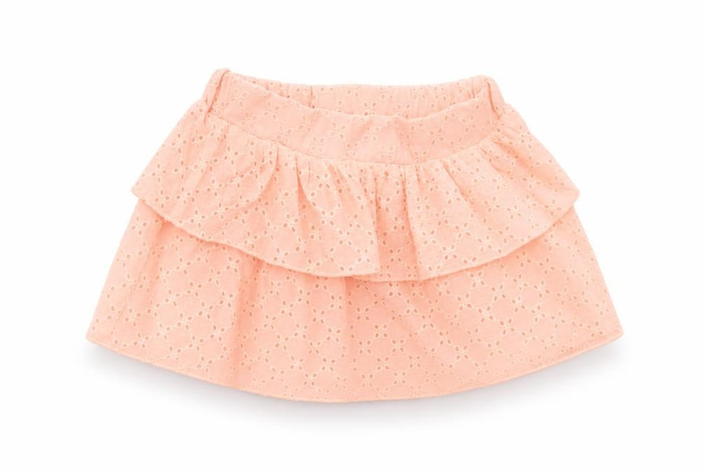 Baby Club Girls Orange   A-Line Skirt Size 12 Months