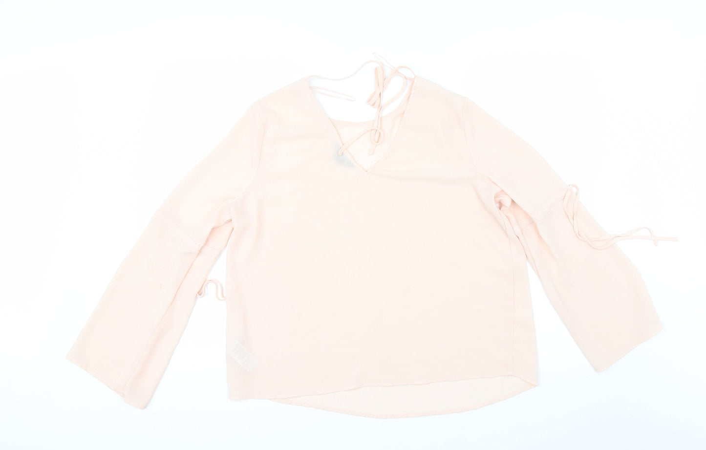New Look Womens Orange   Tunic Blouse Size 14