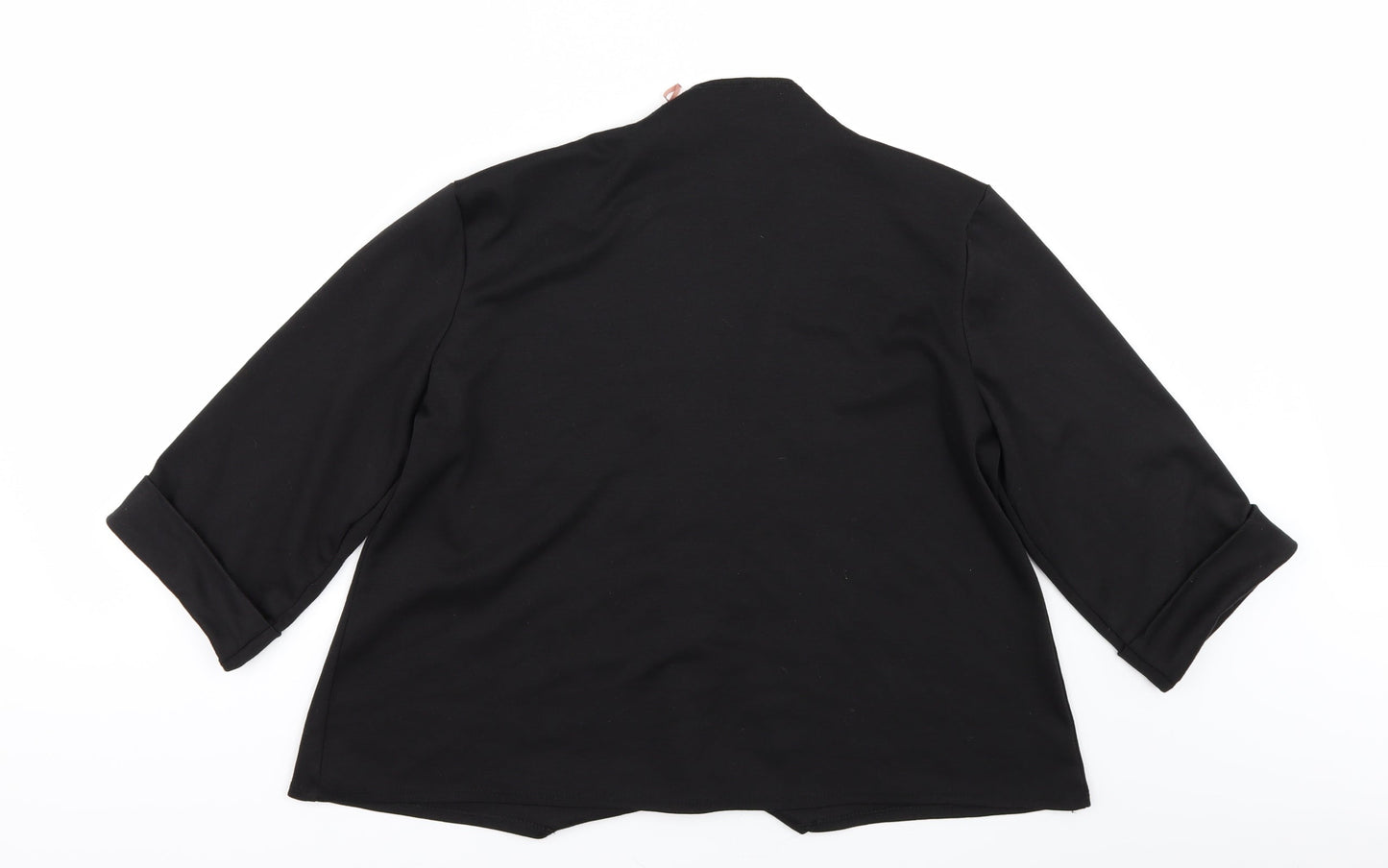 C.M.D Womens Black   Jacket  Size 18
