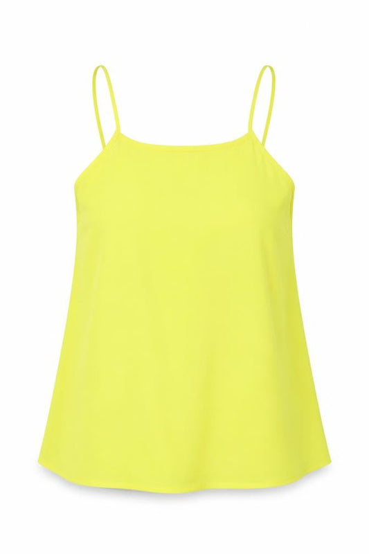 Warehouse Womens Yellow   Camisole Blouse Size S