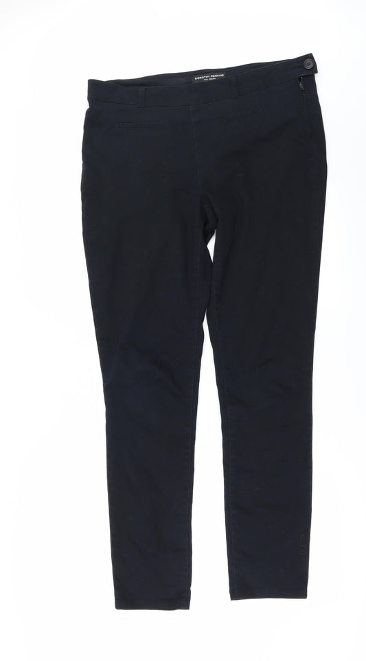 Dorothy Perkins Womens Black   Trousers  Size 14 L30 in