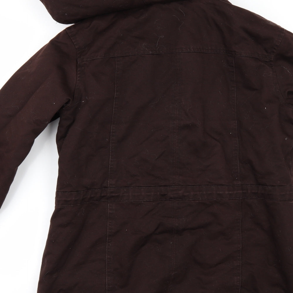 Dorothy Perkins Womens Brown   Jacket  Size 10