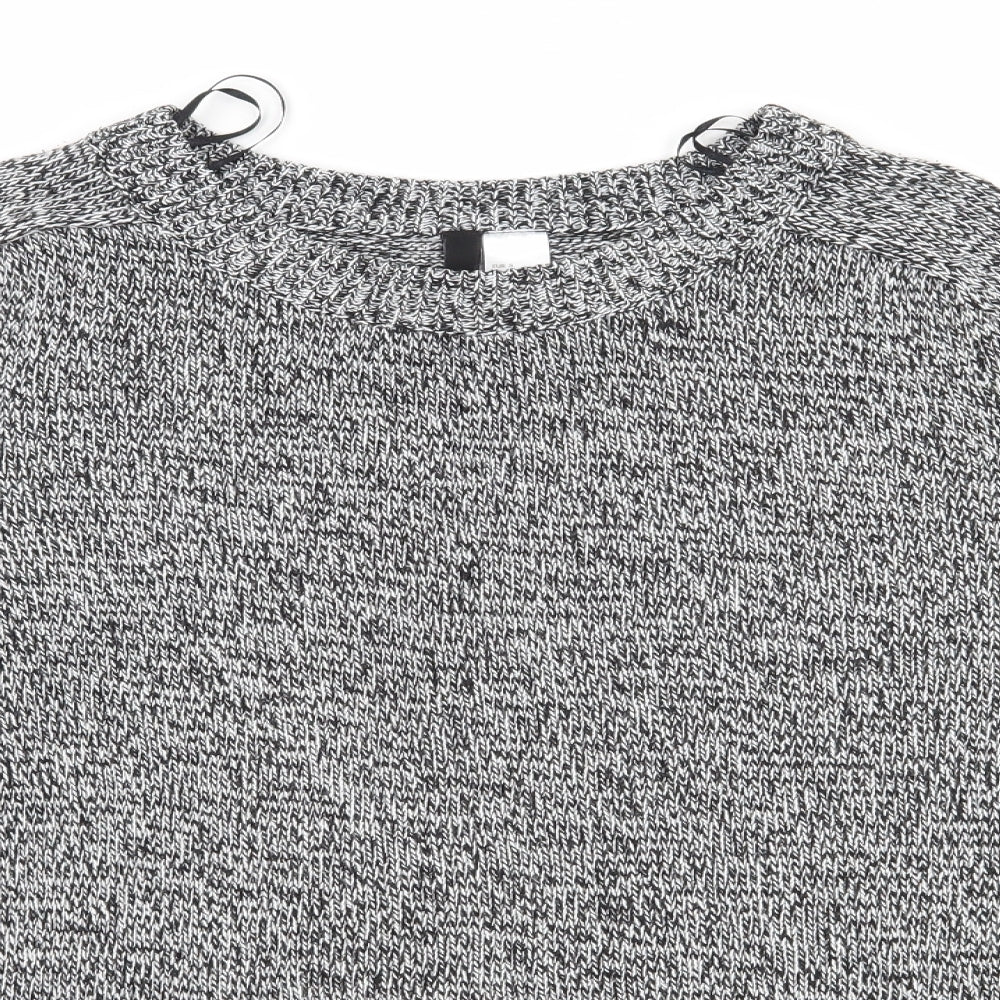 Divided by H&M Womens Grey  Knit Pullover Jumper Size S