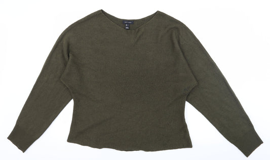 New Look Womens Green  Knit Pullover Jumper Size L
