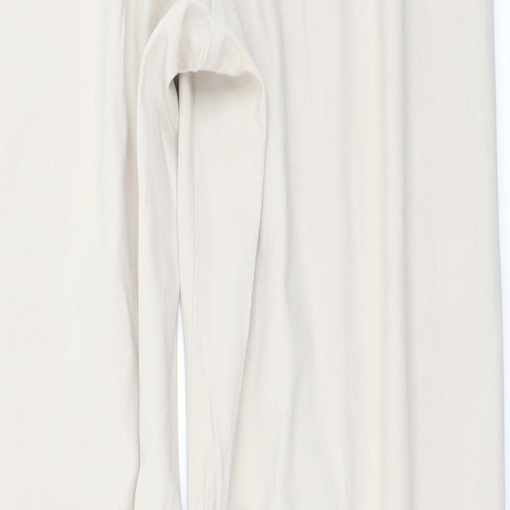 NEXT Womens Beige   Trousers  Size 12 L27 in