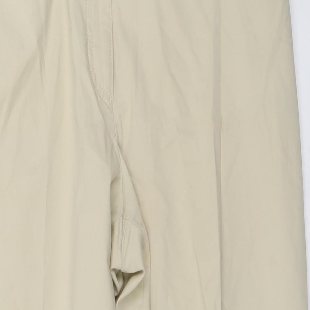 Preworn Womens Ivory   Trousers  Size 32 in L32 in