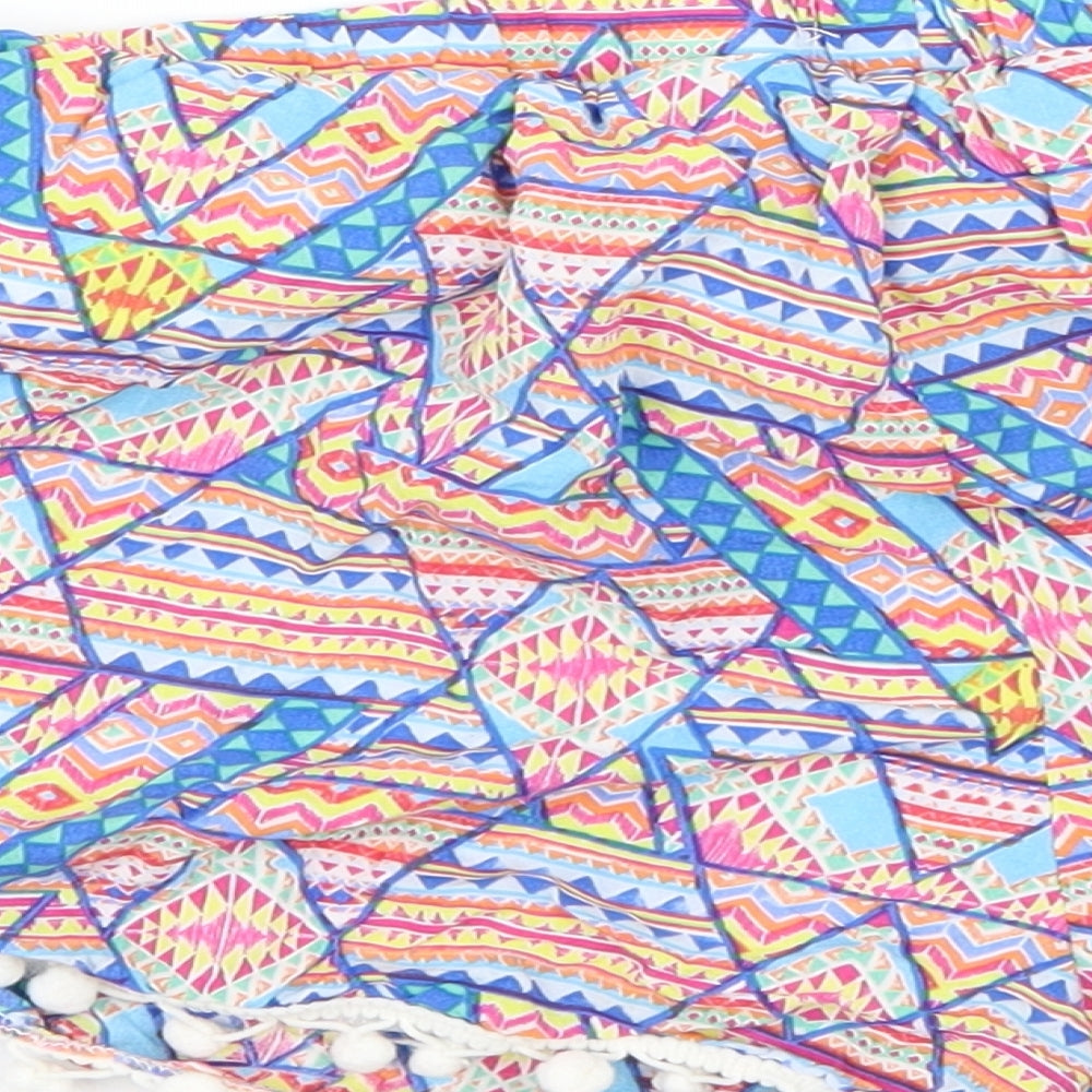 trend up Womens Multicoloured   Cut-Off Shorts Size S