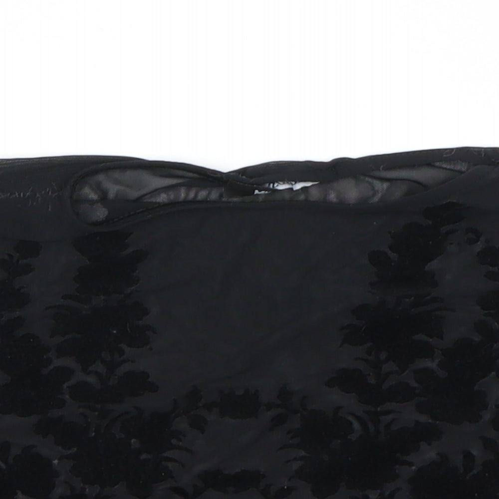 Misguided Womens Black   Basic T-Shirt Size 6