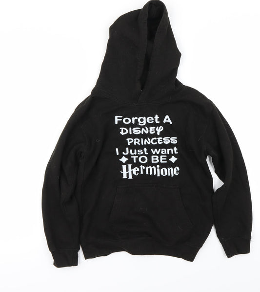 AWD Boys Black   Pullover Hoodie Size 9-10 Years