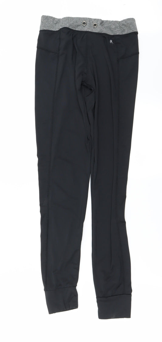 Atmosphere Womens Black   Jogger Leggings Size 8 L28 in