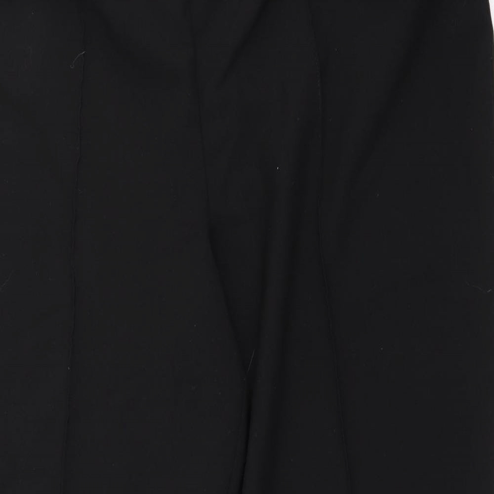BM Womens Black   Trousers  Size 18 L21 in