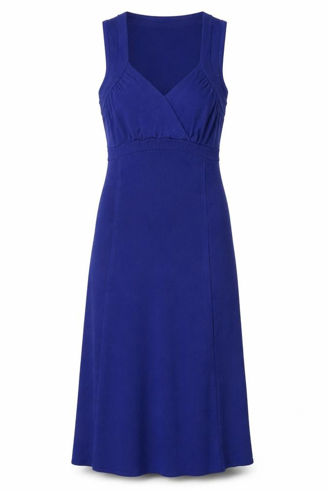 H&M Womens Blue  Knit Jumper Dress  Size XS